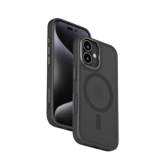 كفر PLAY  من MOMAX  ايفون 16 اسود