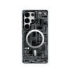 كفر YOUNGKIT S24/S25 ULTRA بتصميم عصري اسود