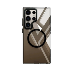 كفر YOUNGKITS25/S24 ULTRA شفاف سموك  ماج سيف