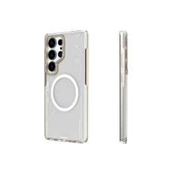 كفر YOUNGKITS25 ULTRA JUST FUN بتصميم عصري شفاف تيتانيوم طبيعي