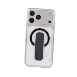 كفر ايفون 17 PREMIUM QUALITY كحلي-اسود- اورنج -تيتانيوم من LE PRIUS