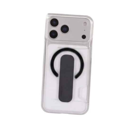 كفر ايفون 17 PREMIUM QUALITY كحلي-اسود- اورنج -تيتانيوم من LE PRIUS