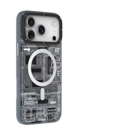 كفر ايفون 17 تصميم رسومات عصريه من YOUNGKIT اسود 