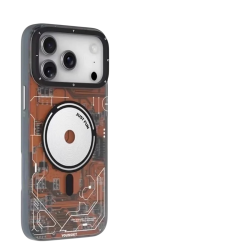 كفر ايفون 17 تصميم رسومات عصريه من YOUNGKIT اورنج