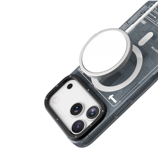 كفر ايفون 17 تصميم رسومات عصريه من YOUNGKIT ازرق