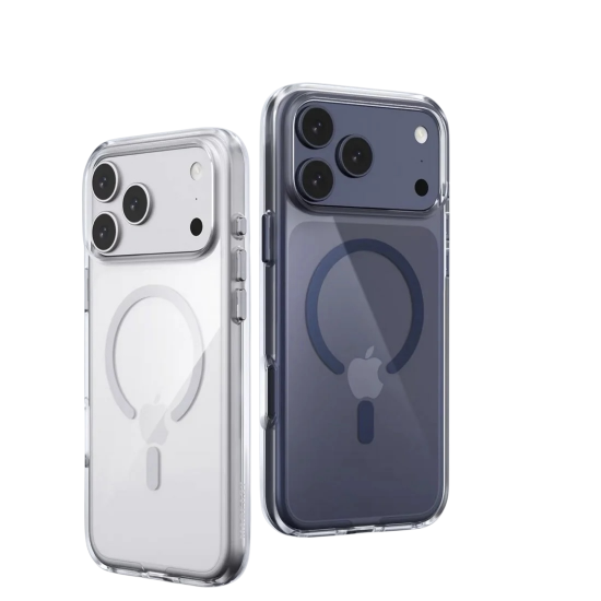 كفر ايفون 17 شفاف ضمان سنه على تغير اللون من A-case