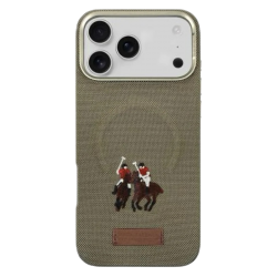 كفر ايفون 17 قماش باربرا ماج سيف  من بولو  زيتي 