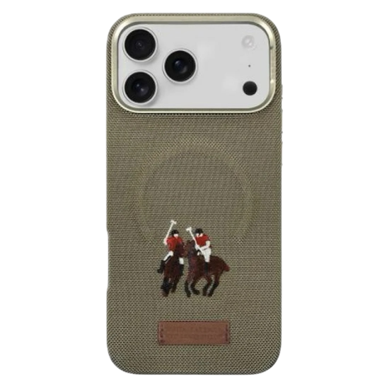 كفر ايفون 17 قماش باربرا ماج سيف  من بولو  زيتي