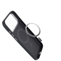 كفر ايفون 17 كاربون فايبر يدعم ماج سيف من J-case اسود  