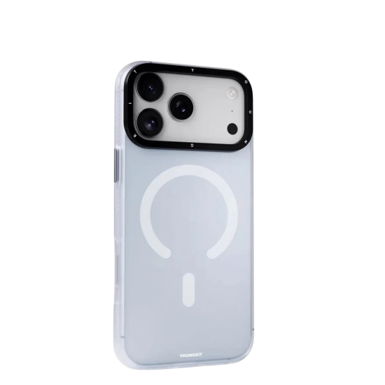 كفر ايفون 17 من YOUNGIT ملون - سماوي