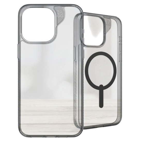 كفر زاج رمادي شفاف آيفون 15