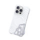 كفر سيلكون DEVIA بتصميم عصري ايفون 16 ابيض