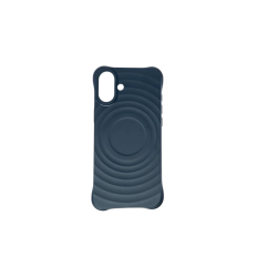 كفر سيلكون DEVIA بتصميم عصري ايفون 16 كحلي 