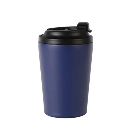 كوب قهوة ستيل ملون قابل للنحت والتعديل مجاناً  ازرق