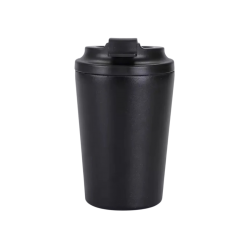 كوب قهوة ستيل ملون قابل للنحت والتعديل مجاناً  اسود 