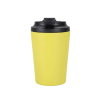 كوب قهوة ستيل ملون قابل للنحت والتعديل مجاناً  اصفر   