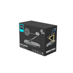 منصة شحن لاسلكي قوة 5IN1 45W من SENTEO