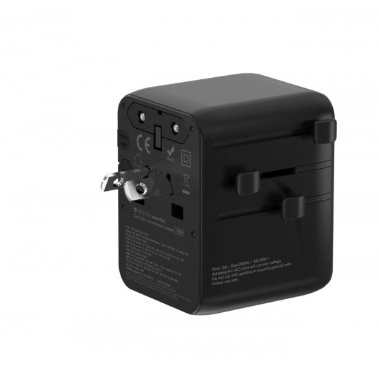 فيش السفر العالمي Mophie Essentials GaN 70W.