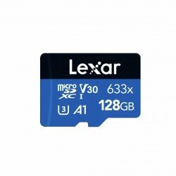بطاقة ذاكرة 128 جيجا بسرعة 100 ميجابايت في الثانية للداش كام من Lexar بطاقة ذاكرة 128 جيجا بسرعة 100 ميجابايت في الثانية للداش كام من Lexar