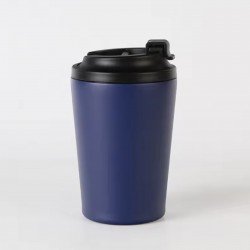 كوب قهوة ستيل ملون قابل للنحت والتعديل مجاناً  ازرق  