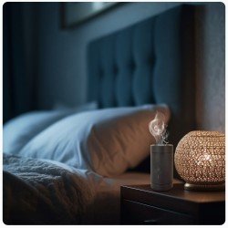 مبخرة الكترونية عبق للمنزل او السيارة 