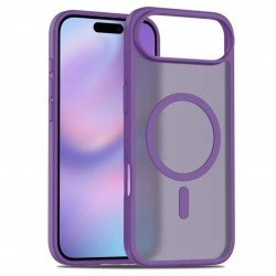 كفر ايفون 17 سليم ملون YIND من QUX DUCIS بنفسجي 