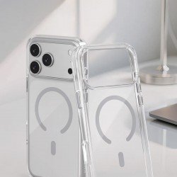 كفر ايفون 17 شفاف ضمان سنه على تغير اللون من A-case