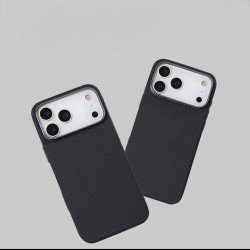 كفر ايفون 17 كاربون فايبر يدعم ماج سيف من J-case اسود  
