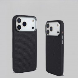 كفر ايفون 17 كاربون فايبر يدعم ماج سيف من J-case اسود  