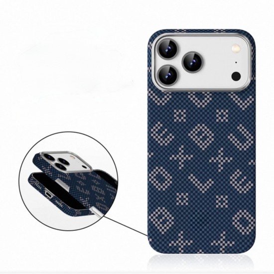 كفر ايفون 17 كاربون فايبر يدعم ماج سيف من J-case تصميم عصري