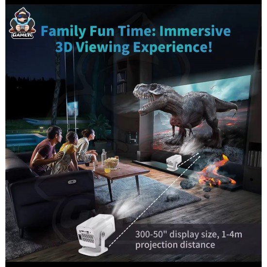 بروجكتر HCS350 MAX المطور دعم 4K 2K 1080p