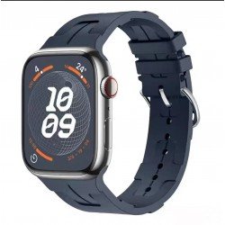 سوار ساعة ابل ايرمز مقاس 42-44-45-46-49 ازرق