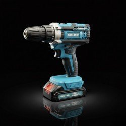 DUNLANDI - مجموعة دريل لاسلكي 48 فولت بقوة 700 واط بطاريتان ليثيوم 