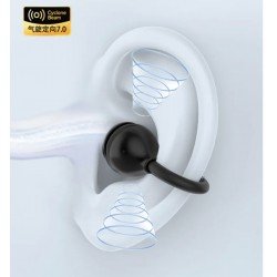 سماعة أذن مونستر أوبن اير AC223 اسود-ابيض