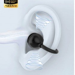 سماعة أذن مونستر أوبن اير AC223 اسود-ابيض