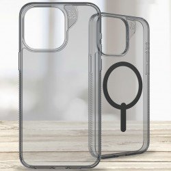 كفر زاج رمادي شفاف آيفون 15