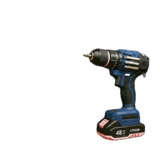 DUNLANDI - مجموعة دريل لاسلكي 48 فولت بقوة 700 واط بطاريتان ليثيوم