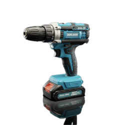 DUNLANDI - مجموعة دريل لاسلكي 48 فولت بقوة 700 واط بطاريتان ليثيوم 