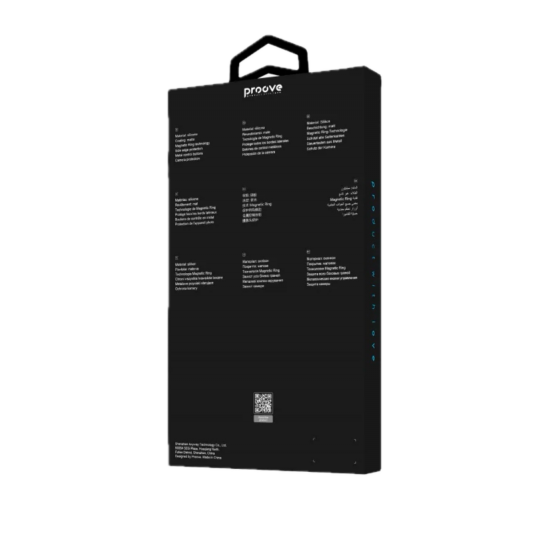 Proove - كفر ايفون 17 سيلكون ماج سيف ازرق