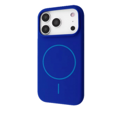 Proove - كفر ايفون 17 سيلكون ماج سيف ازرق