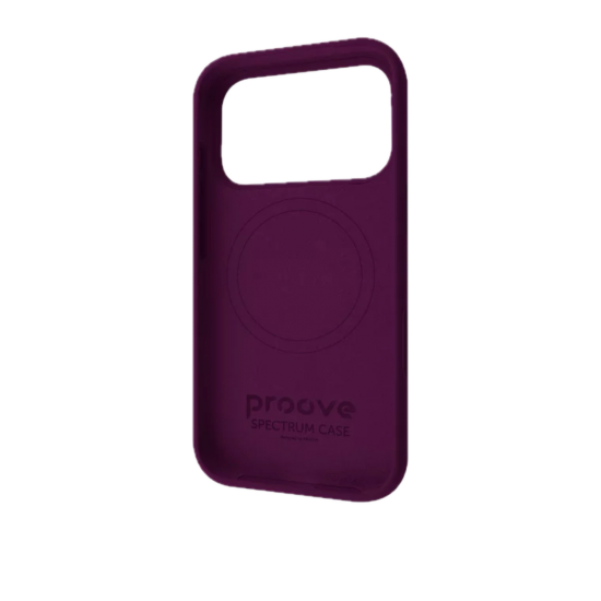 Proove - كفر ايفون 17 سيلكون ماج سيف بنفسجي
