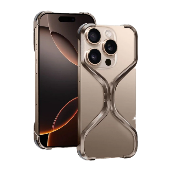 إطار  بتصميم عصري تيتانيوم صحراوي ايفون 16