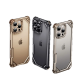 إطار معدني بتصميم عصري من الألومنيوم تيتانيوم طبيعي ايفون 15-16
