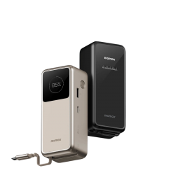 MOMAX - فيش 3 في 1 +بور بانك 10000mAh بقوة 45w