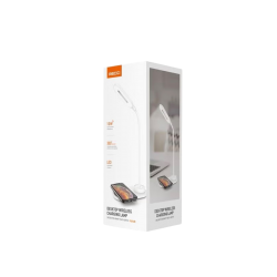 RESSI - اضاءة مكتبيه مع شاحن لاسلكي بقوة 15W