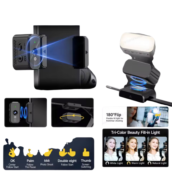 TOKQI - ستاند تصوير مانع للاهتزاز M06