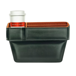 ZHUSE - ست كار جلد اسود للسيارة 