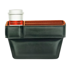 ZHUSE - ست كار جلد اسود للسيارة 