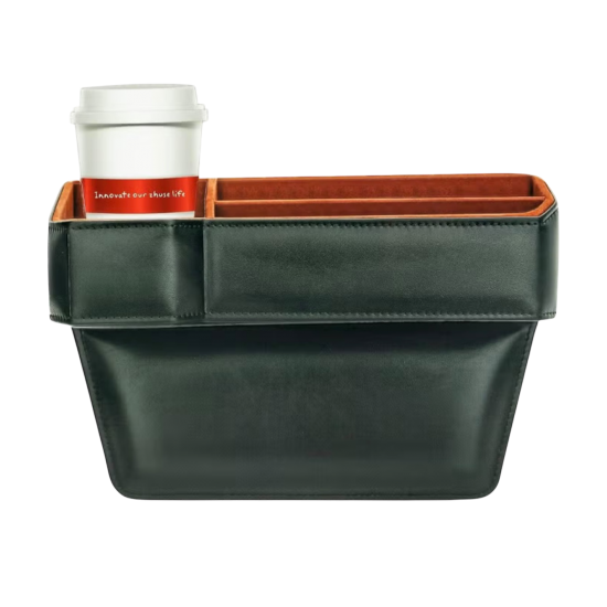 ZHUSE - ست كار جلد اسود للسيارة