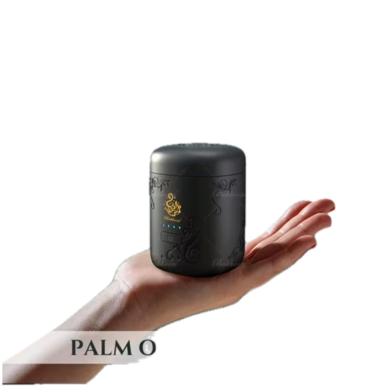 Bukhoon - مبخرة كهربائية صغيرة للسيارة والمنزل اسود